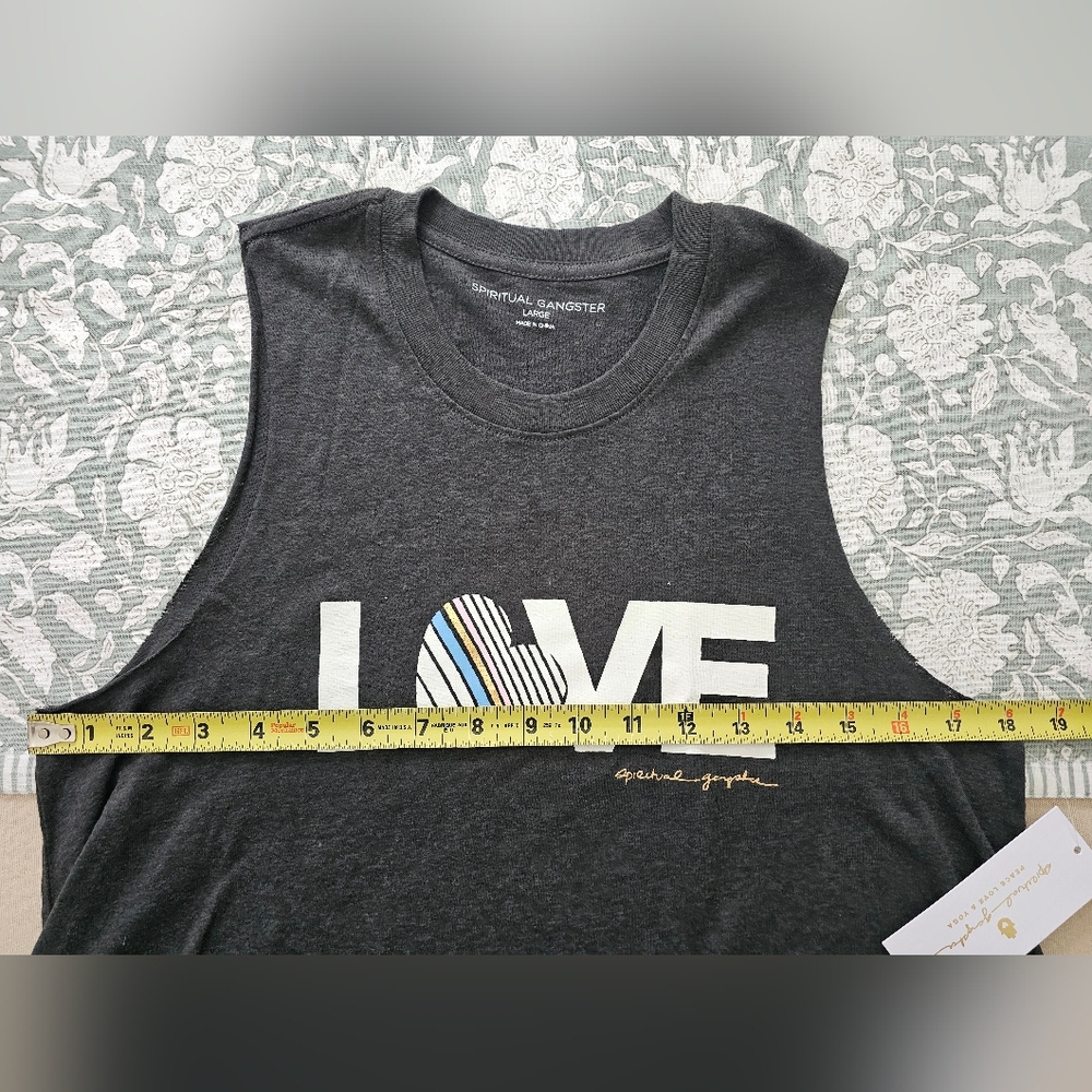 NWT Spiritual Gangster LOVE Tee - Picture 13 of 13